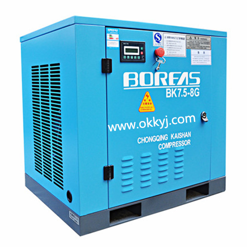 開山螺杆(gǎn)空壓機BK7.5-8A_普瑞(ruì)阿斯BK系列