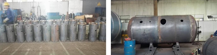 劃線開孔(kǒng),酸洗烘幹(gan)