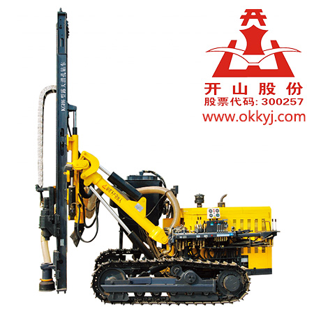 開山牌潛(qian)孔鑽應用(yong)于曲寨水(shuǐ)泥公司