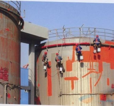 儲油罐噴(pen)塗用開山螺杆(gan)空壓機