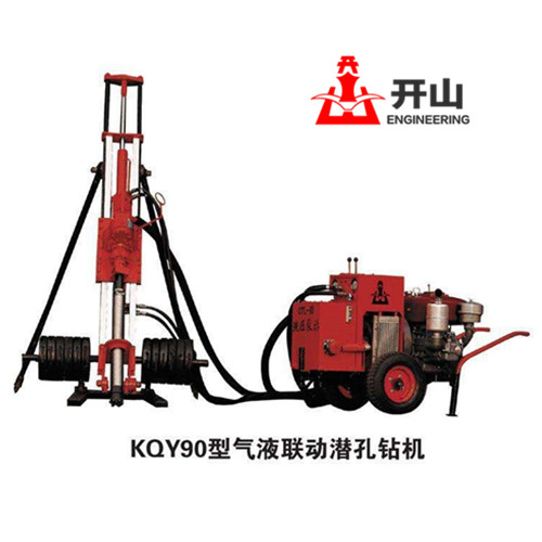 開山(shan)潛孔鑽機(jī)力助石方(fang)爆破