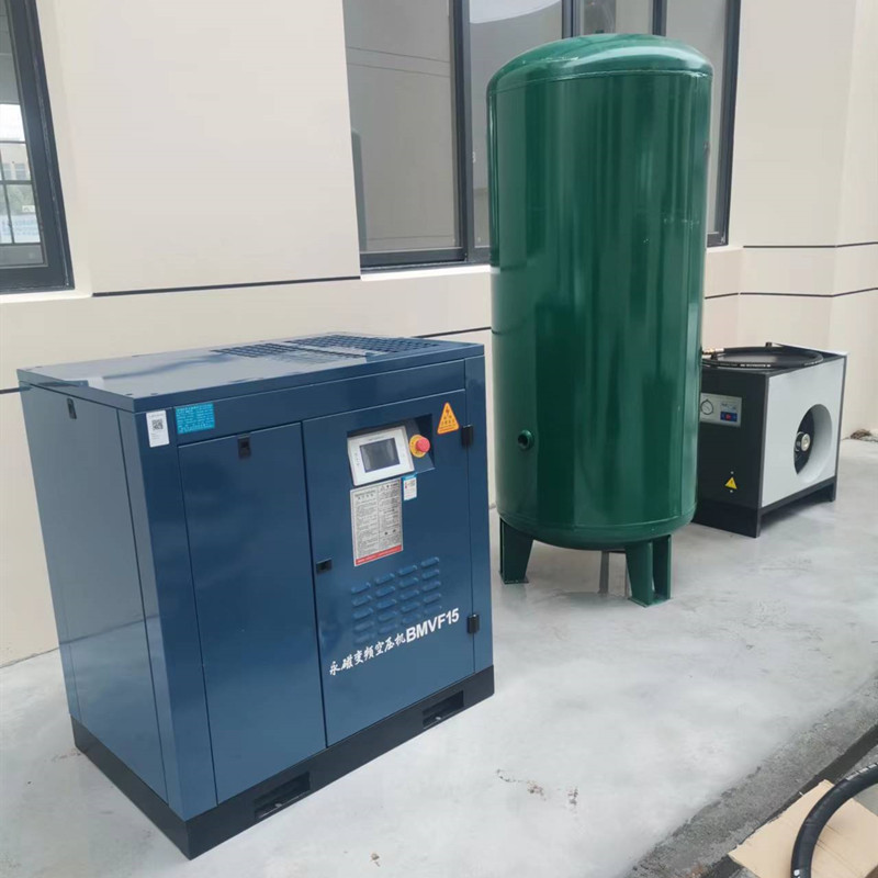 開山空壓機在玻(bo)璃幕牆生産過程(cheng)中的運用情況